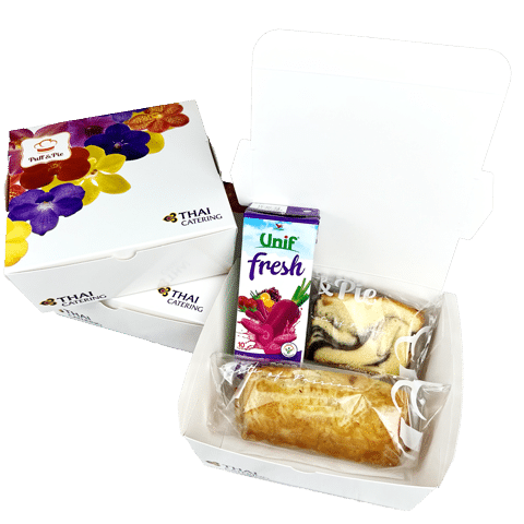 Puff & Pie โปรโมชั่น จัดส่งฟรี เมื่อสั่ง Snack Box 100 กล่องขึ้นไป (*เฉพาะเขตกรุงเทพชั้นใน)